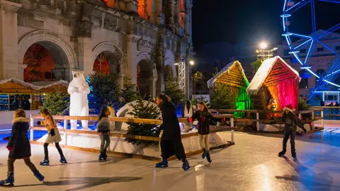 Pista de Patinaje en Nîmes Pista de Patinaje en Nîmes