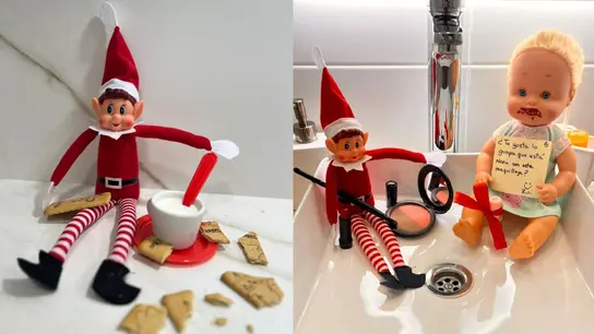 El elfo travieso, la nueva tradición navideña infantil. El elfo travieso, la nueva tradición navideña infantil.