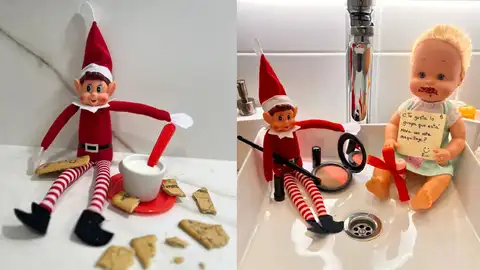 El elfo travieso, la nueva tradición navideña infantil. El elfo travieso, la nueva tradición navideña infantil.