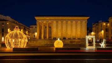 Nîmes en Navidad