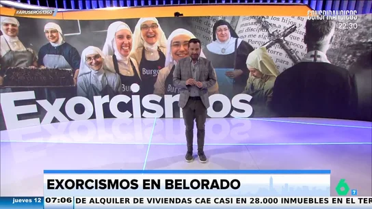 Alfonso Arús, sobre los exorcismos de Belorado: "Que el demonio se infiltre en la trama le da un giro espectacular" Alfonso Arús, sobre los exorcismos de Belorado: "Que el demonio se infiltre en la trama le da un giro espectacular"