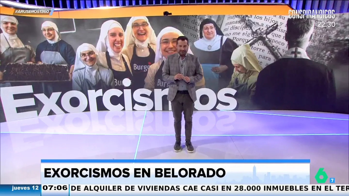 Alfonso Arús, sobre los exorcismos de Belorado: "Que el demonio se infiltre en la trama le da un giro espectacular" Alfonso Arús, sobre los exorcismos de Belorado: "Que el demonio se infiltre en la trama le da un giro espectacular"