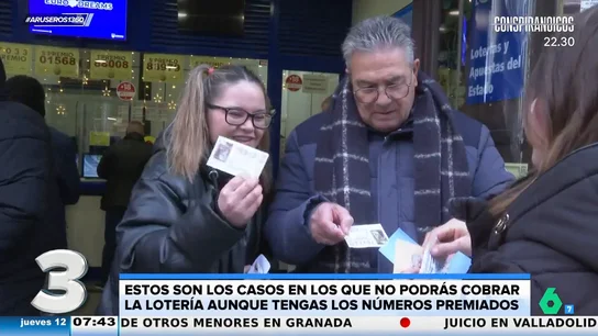 Ganar la Lotería de Navidad y no llevarte ni un euro: los casos en los que no puedes cobrar aunque lleves el Gordo Ganar la Lotería de Navidad y no llevarte ni un euro: los casos en los que no puedes cobrar aunque lleves el Gordo