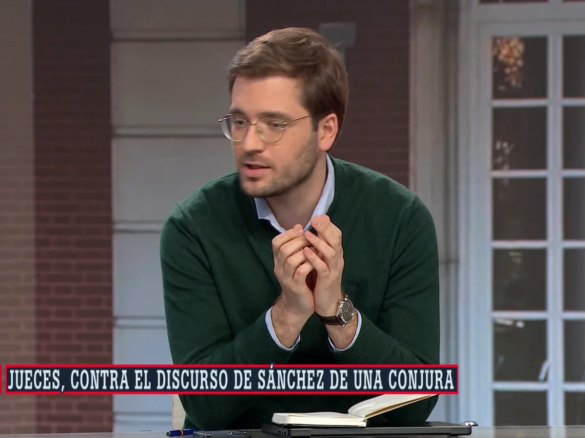 Alán Barroso, tras las palabras de Sánchez sobre los jueces: "Para desgastar no hace falta que un juez prevarique, basta con admitir a trámite recortes de prensa"