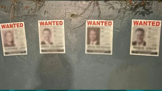 Carteles de 'Se Busca' contra los CEO de distintas aseguradoras de Estados Unidos Carteles en los que se ve el rostro, nombre, cargo y funciones de los CEO