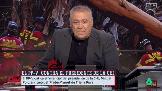 Ferreras critica la "vergonzosa" publicación del PP sobre Miguel Polo: "Hacen bromas con la tragedia" Ferreras critica la "vergonzosa" publicación del PP sobre Miguel Polo: "Hacen bromas con la tragedia"