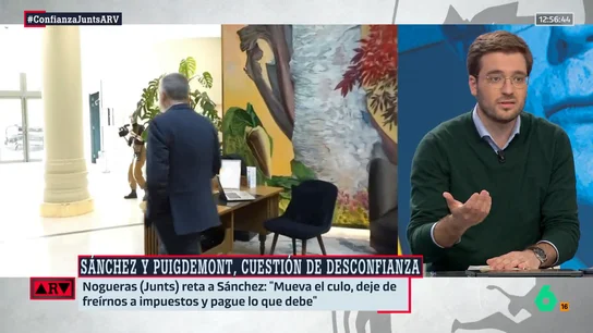Alán Barroso define a Puigdemont como "un perdedor nato": "Su problema se llama irrelevancia" Alán Barroso define a Puigdemont como "un perdedor nato": "Su problema se llama irrelevancia"