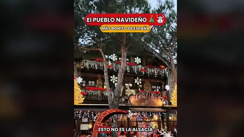 Navacerrada, pueblo de Madrid, en Navidad Navacerrada, pueblo de Madrid, en Navidad