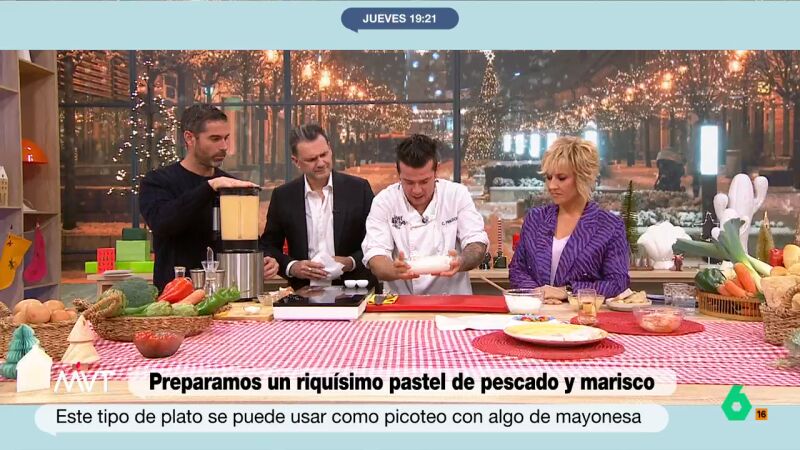 El truco del chef Carlos Maldonado para que no se peguen los pasteles al molde: harina y un "buen troncho" de mantequilla