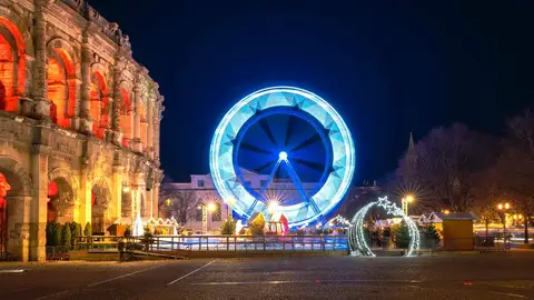 Noria. Nîmes en Navidad Noria. Nîmes en Navidad