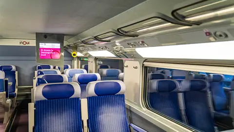 Asientos del tren TGV INOUI Asientos del tren TGV INOUI