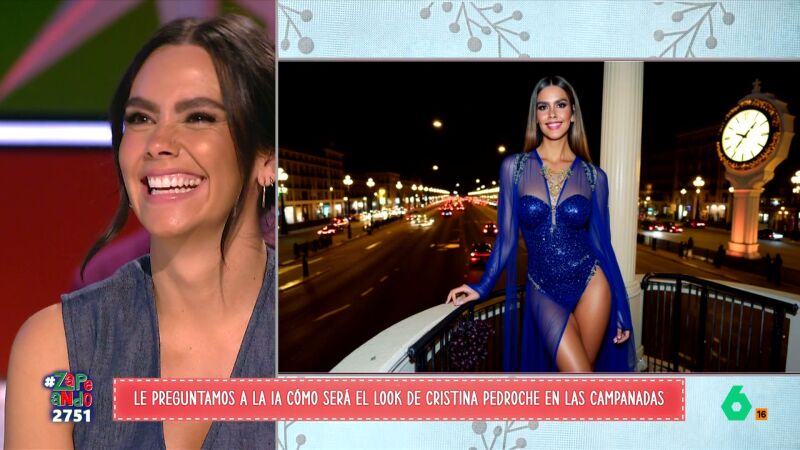 ¿Cómo vestiría la Inteligencia Artificial a Cristina Pedroche para las campanadas?: "No estáis preparados"