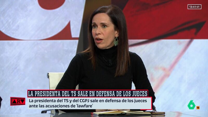 Ángeles Caballero, tras las palabras de Sánchez y el PSOE sobre la judicatura: "La labor de algunos jueces me genera ciertas sospechas"