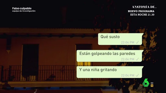 La conversación de una vecina que describe "en tiempo real" el doble crimen de Almonte En la investigación del doble crimen de Almonte, lo único incuestionable será la conversación de una vecina de las víctimas, que escuchó cómo se cometía el asesinato de Miguel Ángel Domínguez y su hija de 8 años María.