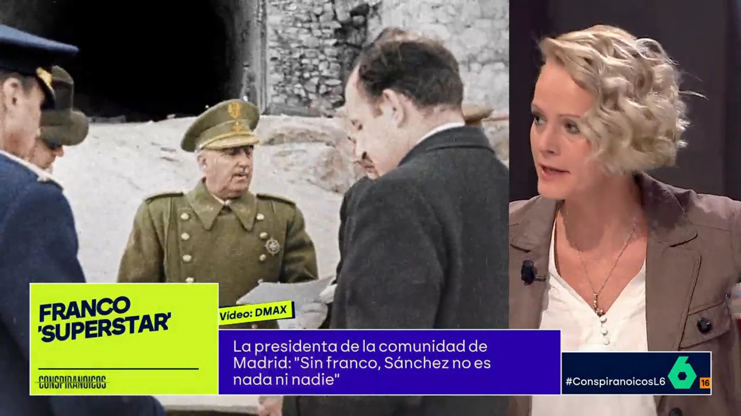 Zaida Cantera carga contra Ayuso: "A ella su abuelo le hablaba bien de la guerra; por eso ensalza el franquismo" Zaida Cantera carga contra Ayuso: "A ella su abuelo le hablaba bien de la guerra; por eso ensalza el franquismo"