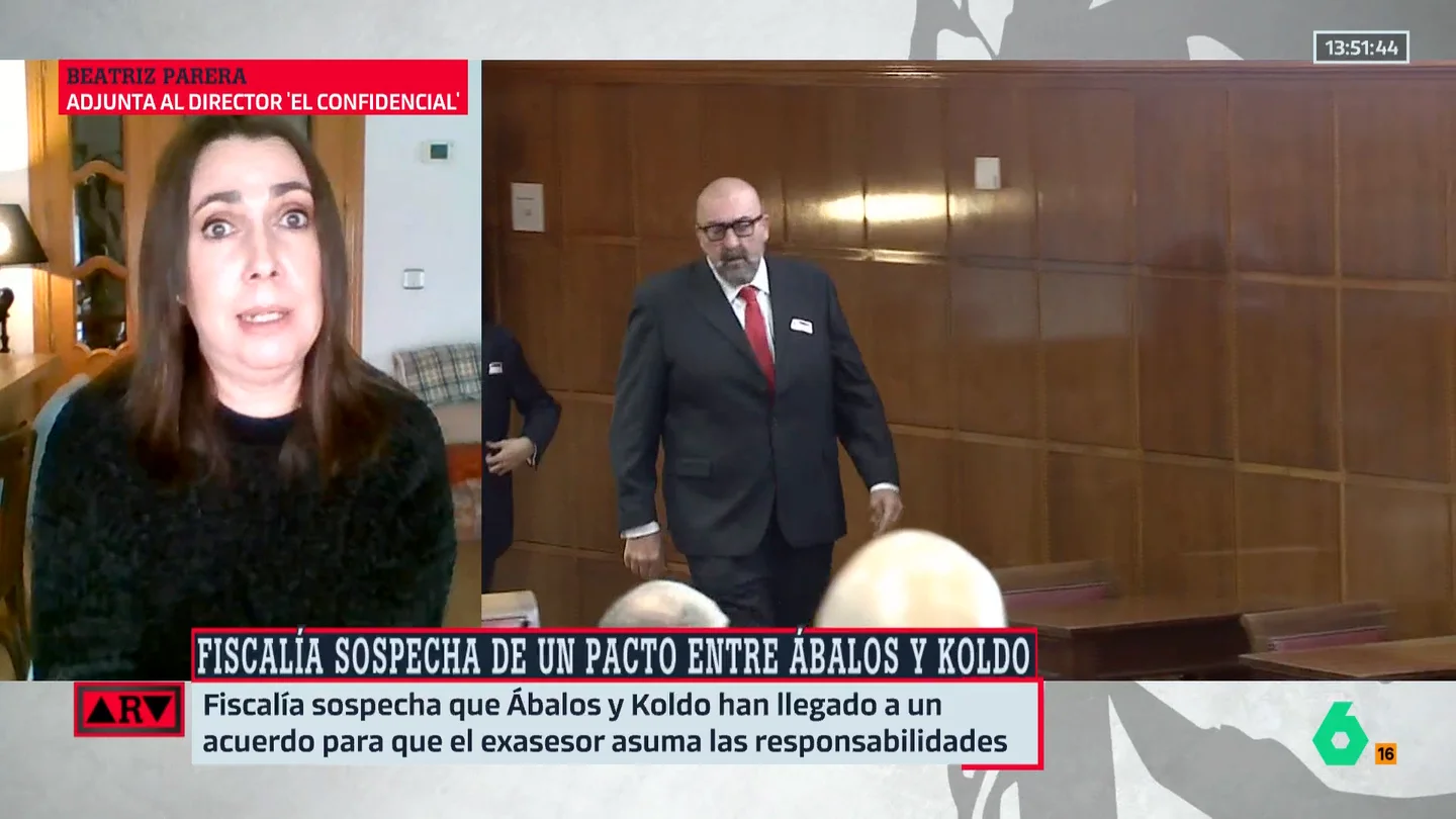 Beatriz Parera piensa que "hay un pacto" entre Ábalos y Koldo: "No soy la única que lo piensa" Beatriz Parera piensa que "hay un pacto" entre Ábalos y Koldo: "No soy la única que lo piensa"