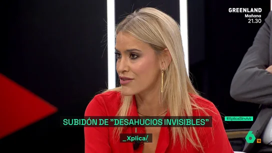 XPLICA Afra Blanco evidencia la realidad que golpea de lleno a los españoles: "El salario es insuficiente para que podamos cumplir con un derecho básico de la vivienda" XPLICA Afra Blanco evidencia la realidad que golpea de lleno a los españoles: "El salario es insuficiente para que podamos cumplir con un derecho básico de la vivienda"