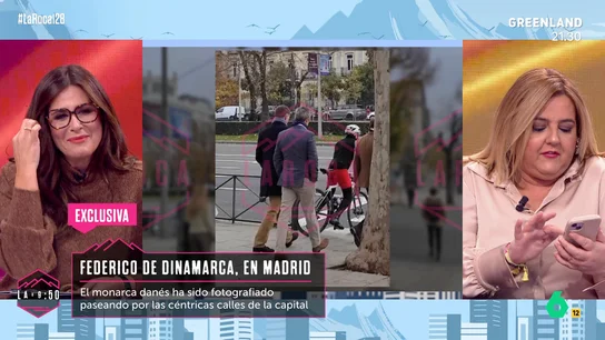 Pilar Vidal 'pilla' a Federico de Dinamarca paseando por Madrid: "Lo curioso es que no está su mujer Mary Donaldson" Pilar Vidal 'pilla' a Federico de Dinamarca paseando por Madrid: "Lo curioso es que no está su mujer Mary Donaldson"