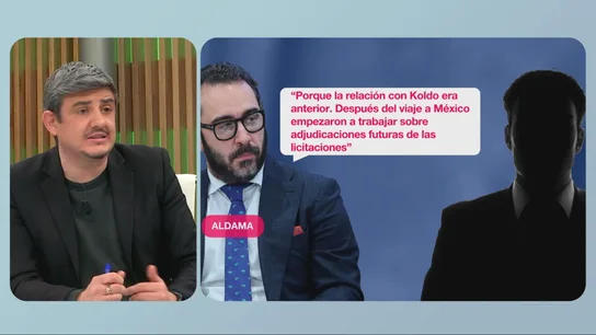 Alfonso Pérez Medina, sobre los delitos confesados por Aldama: "reconociendo tráfico de influencias, organización criminal, cohecho y delitos de blanqueo" El periodista Alfonso Pérez Medina en su intervención en Más Vale Tarde