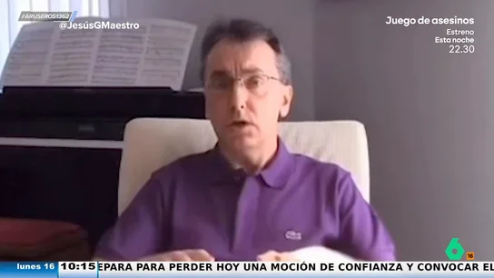 Jesús G. Maestro, sobre la inteligencia de las personas: "En los tontos no vale invertir en manipulación, ya bailan solos" Jesús G. Maestro, sobre la inteligencia de las personas: "En los tontos no vale invertir en manipulación, ya bailan solos"