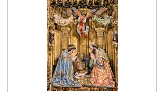 Imagen del retablo de la Capilla Mayor de la Catedral de Toledo Imagen del retablo de la Capilla Mayor de la Catedral de Toledo