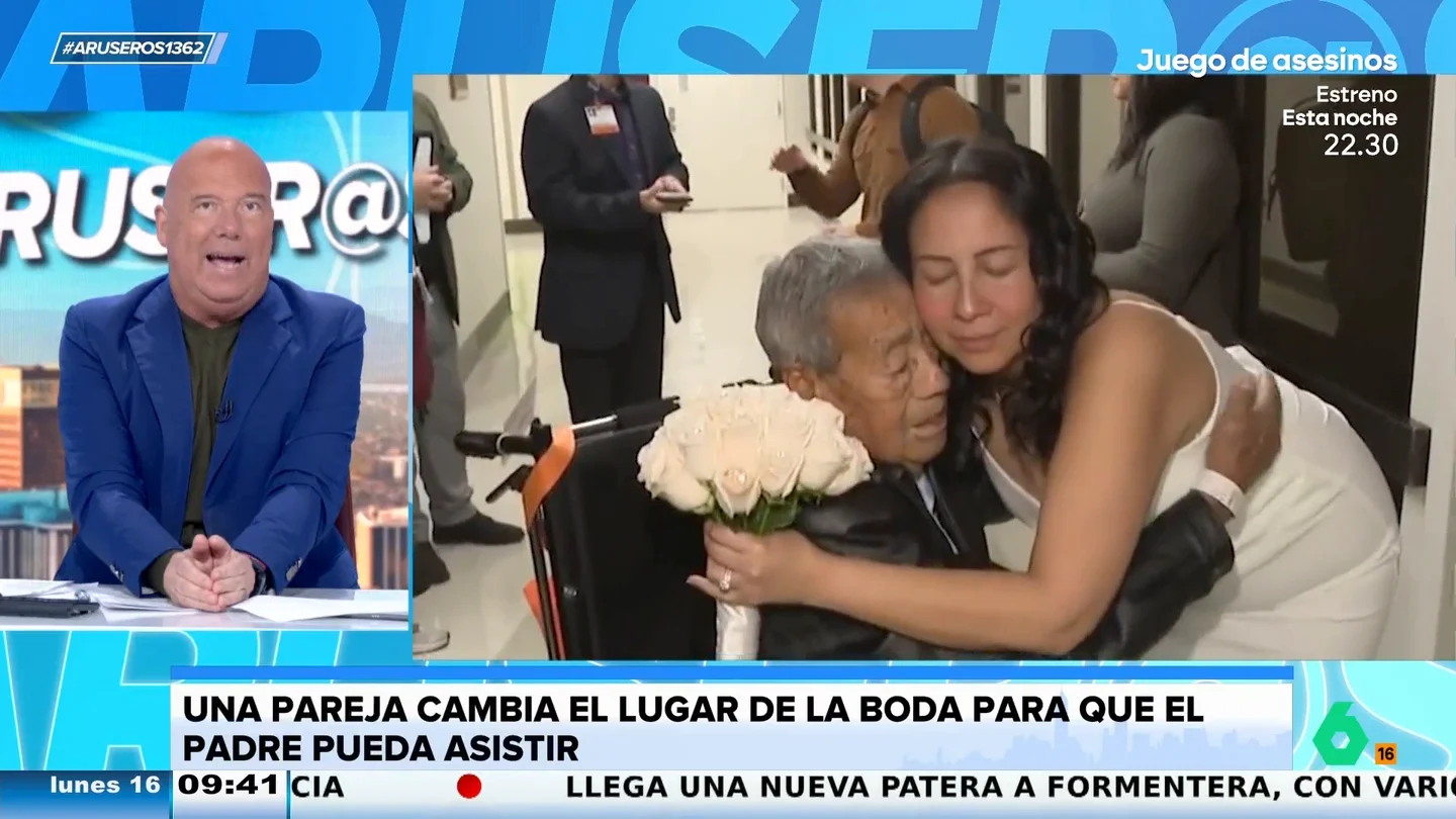 Una novia se casa en un hospital para que su padre que está ingresado pueda asistir Una novia se casa en un hospital para que su padre que está ingresado pueda asistir