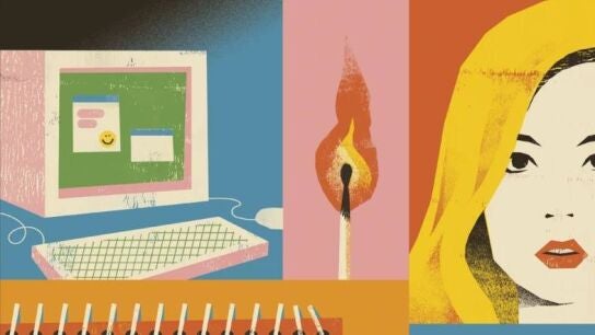 Portada de 'Fuego en la garganta', de Beatriz Serrano