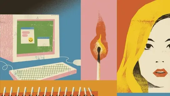 Portada de 'Fuego en la garganta', de Beatriz Serrano Portada de 'Fuego en la garganta', de Beatriz Serrano