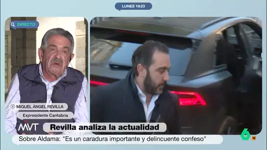 Revilla, sobre las medallas de la Guardia civil a Aldama: "A mí no me han dado ninguna pese a todo lo que he hecho por ellos" Revilla, sobre las medallas de la Guardia civil a Aldama: "A mí no me han dado ninguna pese a todo lo que he hecho por ellos"