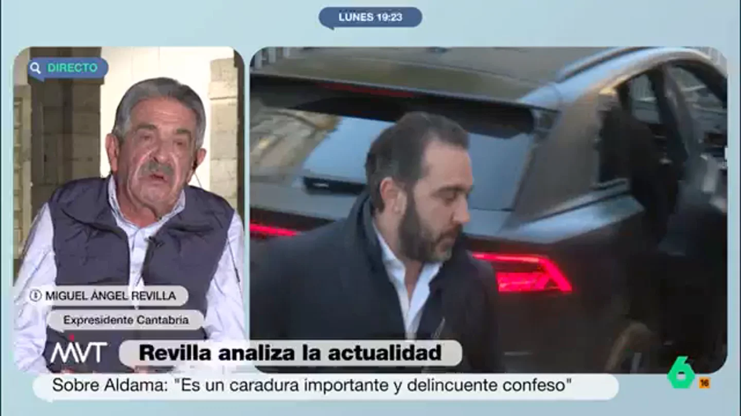 Revilla, sobre las medallas de la Guardia civil a Aldama: "A mí no me han dado ninguna pese a todo lo que he hecho por ellos" Revilla, sobre las medallas de la Guardia civil a Aldama: "A mí no me han dado ninguna pese a todo lo que he hecho por ellos"
