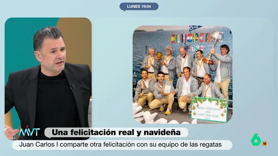 MVT La 'queja' de Iñaki López con la Casa Real: "A mí no me ha llegado la felicitación navideña" MVT La 'queja' de Iñaki López con la Casa Real: "A mí no me ha llegado la felicitación navideña"