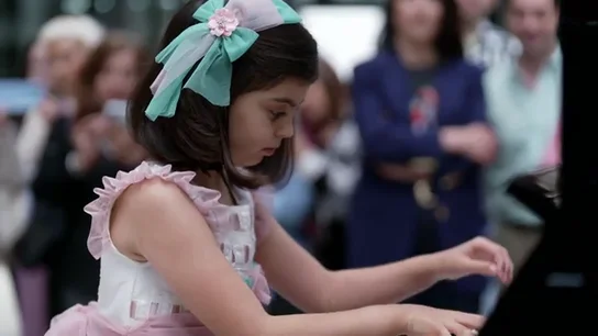 Raquel Alegría, una niña de siete años que brilla en 'El Piano' con una pieza de Clementi Raquel Alegría, una niña de siete años que brilla en 'El Piano' con una pieza de Clementi