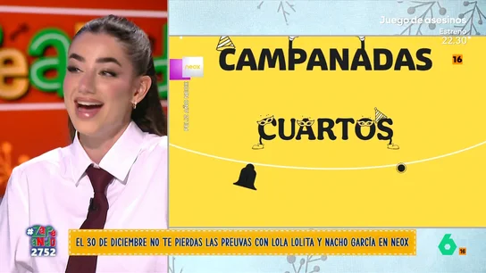 Lola Lolita explica cómo Nacho García y ella afrontan las preúvas de 'Neox' el próximo 30 de diciembre: "A la aventura" Lola Lolita explica cómo Nacho García y ella afrontan las preúvas de 'Neox' el próximo 30 de diciembre: "A la aventura"