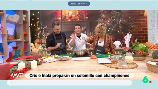 El consejo del chef Carlos Maldonado para no pasarnos con la cayena: "Cuando sea en polvo mucho cuidadito" El chef enseña a los presentadores de Más Vale Tarde cómo elaborar un solomillo con champiñones. Entre sus ingredientes está la cayena, una especia no apta para aquellos que no son aficionados al picante.