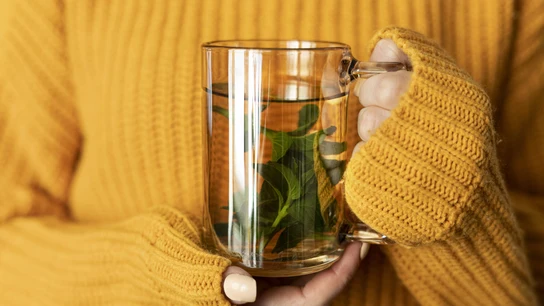 Una infusión. Una infusión.