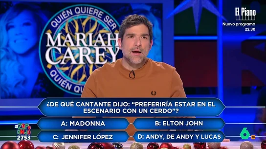 "Preferiría estar en el escenario con un cerdo": ¿A quién se refiere Mariah Carey? Descúbrelo en Zapeando "Preferiría estar en el escenario con un cerdo": ¿A quién se refiere Mariah Carey? Descúbrelo en Zapeando