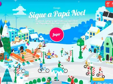 Tras los pasos de Papa Noel Tras los pasos de Papa Noel