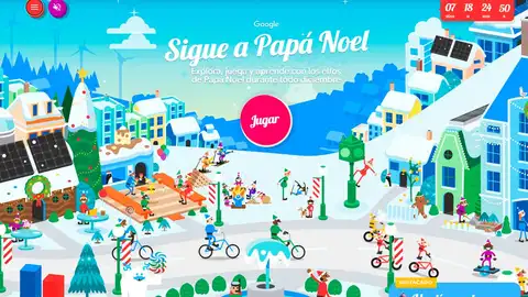 Tras los pasos de Papa Noel Tras los pasos de Papa Noel