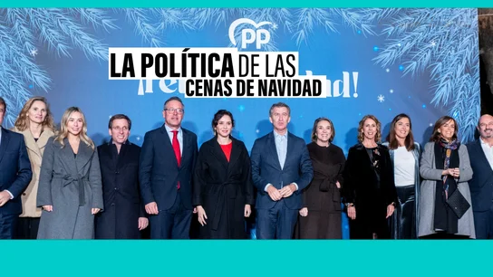 La política de las cenas de Navidad: la foto del PP de este año La política de las cenas de Navidad: la foto del PP de este año