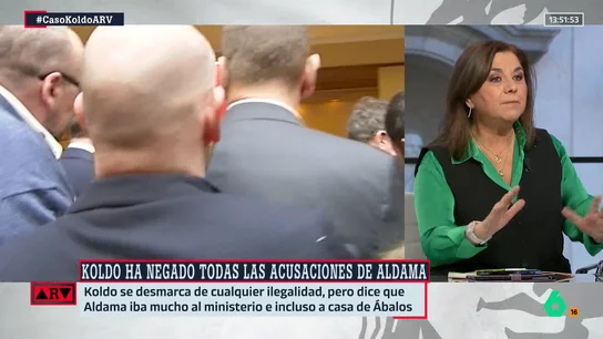 Lucía Méndez señala que no le parece "creíble" la declaración de Ábalos: "Koldo no existe sin él" Lucía Méndez señala que no le parece "creíble" la declaración de Ábalos: "Koldo no existe sin él"