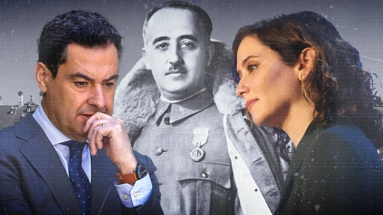 Moreno apoya a Sánchez y deja de lado a Ayuso en su discurso contra celebrar los 50 años de la muerte de Franco Moreno apoya a Sánchez y deja de lado a Ayuso en su discurso contra celebrar los 50 años de la muerte de Franco