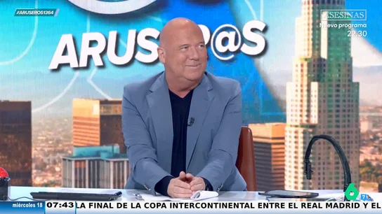 Alfonso Arús, sobre pasar las navidades en familia: "Es el combo perfecto para el desastre absoluto" Alfonso Arús, sobre pasar las navidades en familia: "Es el combo perfecto para el desastre absoluto"