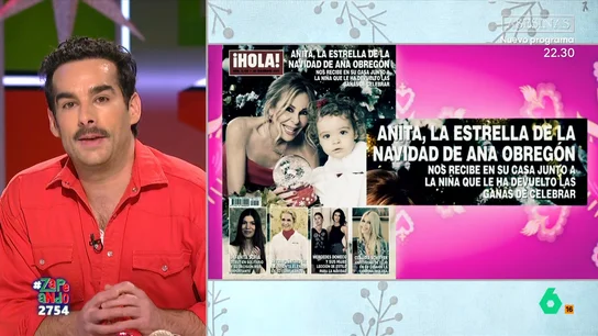 Juan Sanguino, sobre la última exclusiva de Ana Obregón: "No se está del todo feliz hasta que no se cuenta en el '¡Hola!'" Juan Sanguino, sobre la última exclusiva de Ana Obregón: "No se está del todo feliz hasta que no se cuenta en el '¡Hola!'"