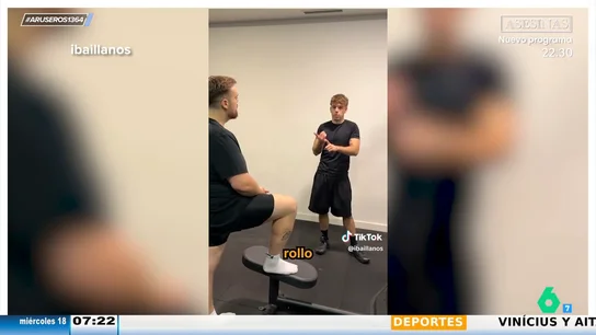 Quevedo se confiesa entrenando con Ibai Llanos: "Antes para subir una cuesta al lado de mi casa pedía un taxi" Quevedo se confiesa entrenando con Ibai Llanos: "Antes para subir una cuesta al lado de mi casa pedía un taxi"