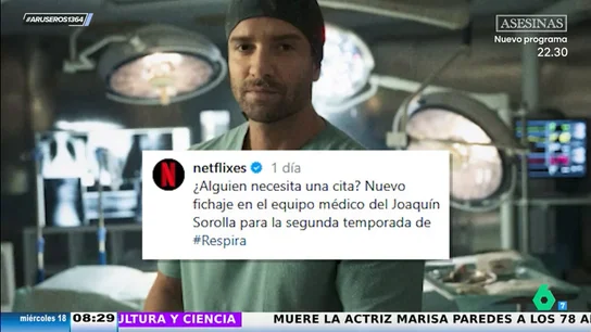 Pablo Alborán ficha por la serie 'Respira', de Netflix: "¿Alguien necesita una cita?" Pablo Alborán ficha por la serie 'Respira', de Netflix: "¿Alguien necesita una cita?"