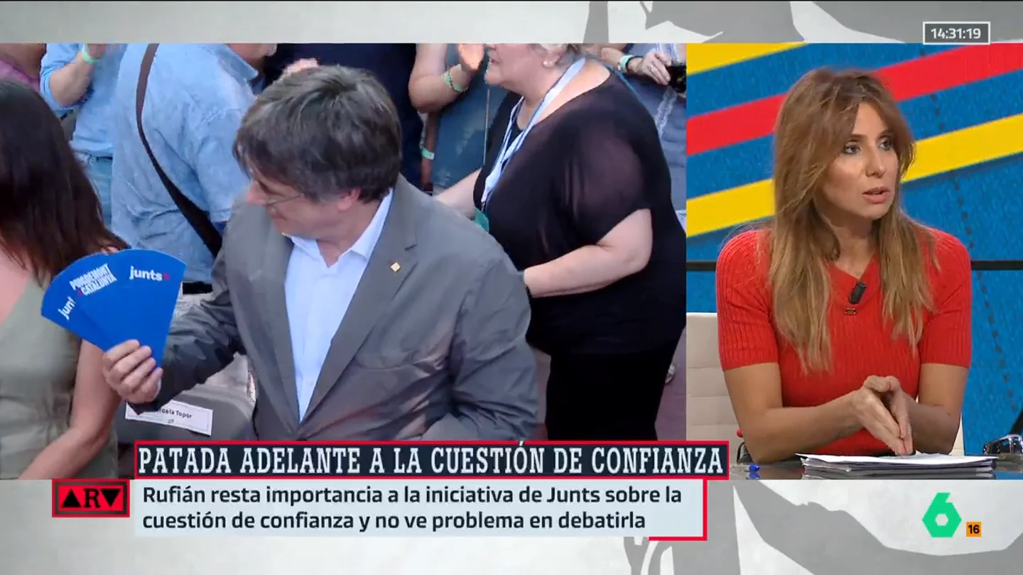 Carmen Morodo analiza la situación de la legislatura: "Está colapsada" Carmen Morodo analiza la situación de la legislatura: "Está colapsada"