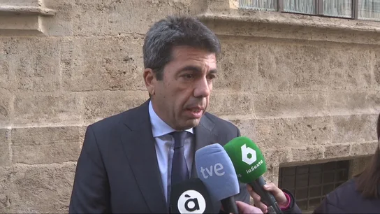 Mazón achaca la solicitud de investigación de la Fiscalía a un intento de desviar la atención de la semana de declaraciones vinculadas al PSOE El presidente de la Generalitat, Carlos Mazón, durante una comparecencia ante los medios