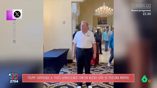 Donald Trump sorprende a todo el mundo al aparece con un cambio de imagen: "¿Dónde está su tono de piel naranja?" Donald Trump sorprende a todo el mundo al aparece con un cambio de imagen: "¿Dónde está su tono de piel naranja?"