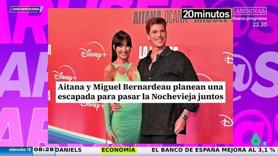 Aitana y Miguel Bernardeau pasarán Nochevieja juntos: así sería su viaje a finales de año Aitana y Miguel Bernardeau pasarán Nochevieja juntos: así sería su viaje a finales de año