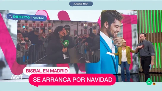 Iñaki López en el plató de Más Vale Tarde acompañado de Cristina Pardo Iñaki López en el plató de Más Vale Tarde acompañado de Cristina Pardo
